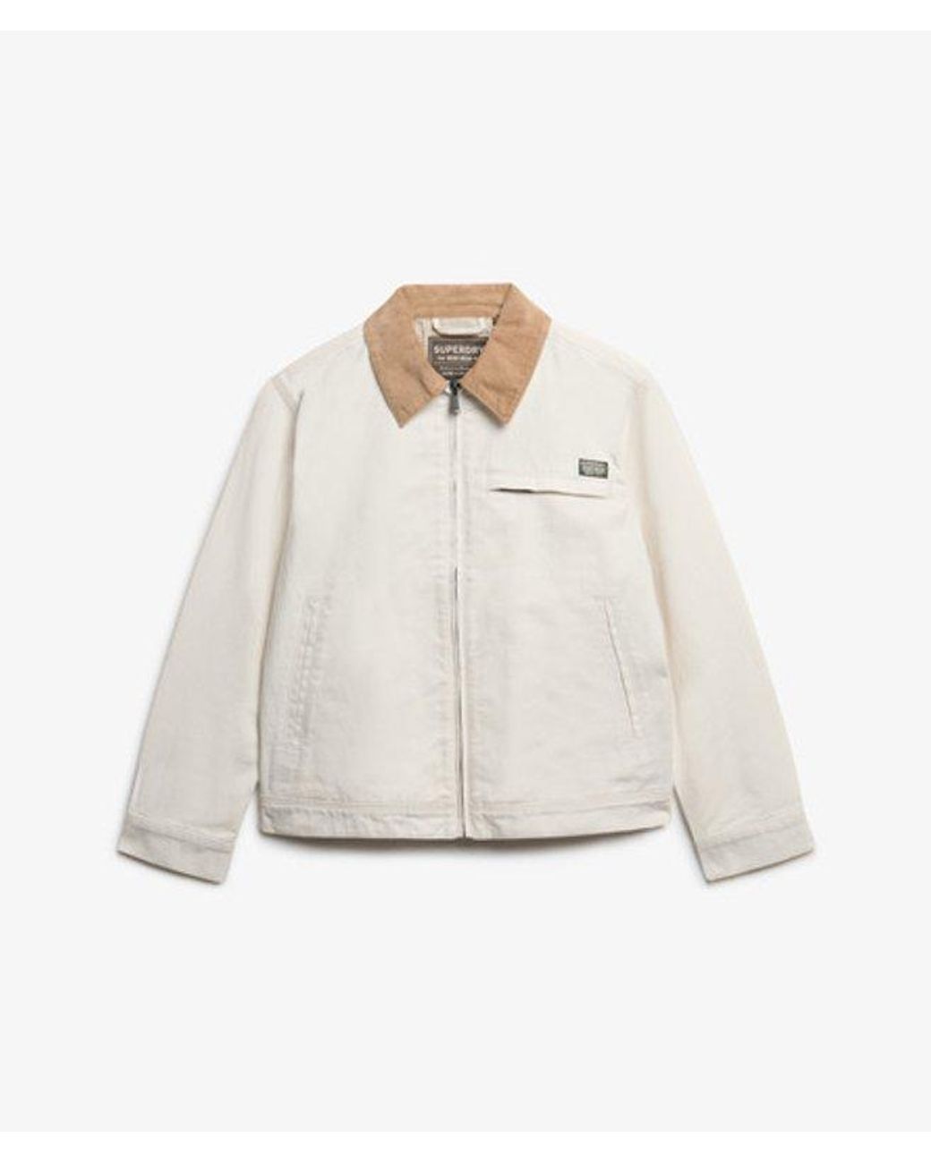 Superdry White & Co Cord Collar Barn Jacket