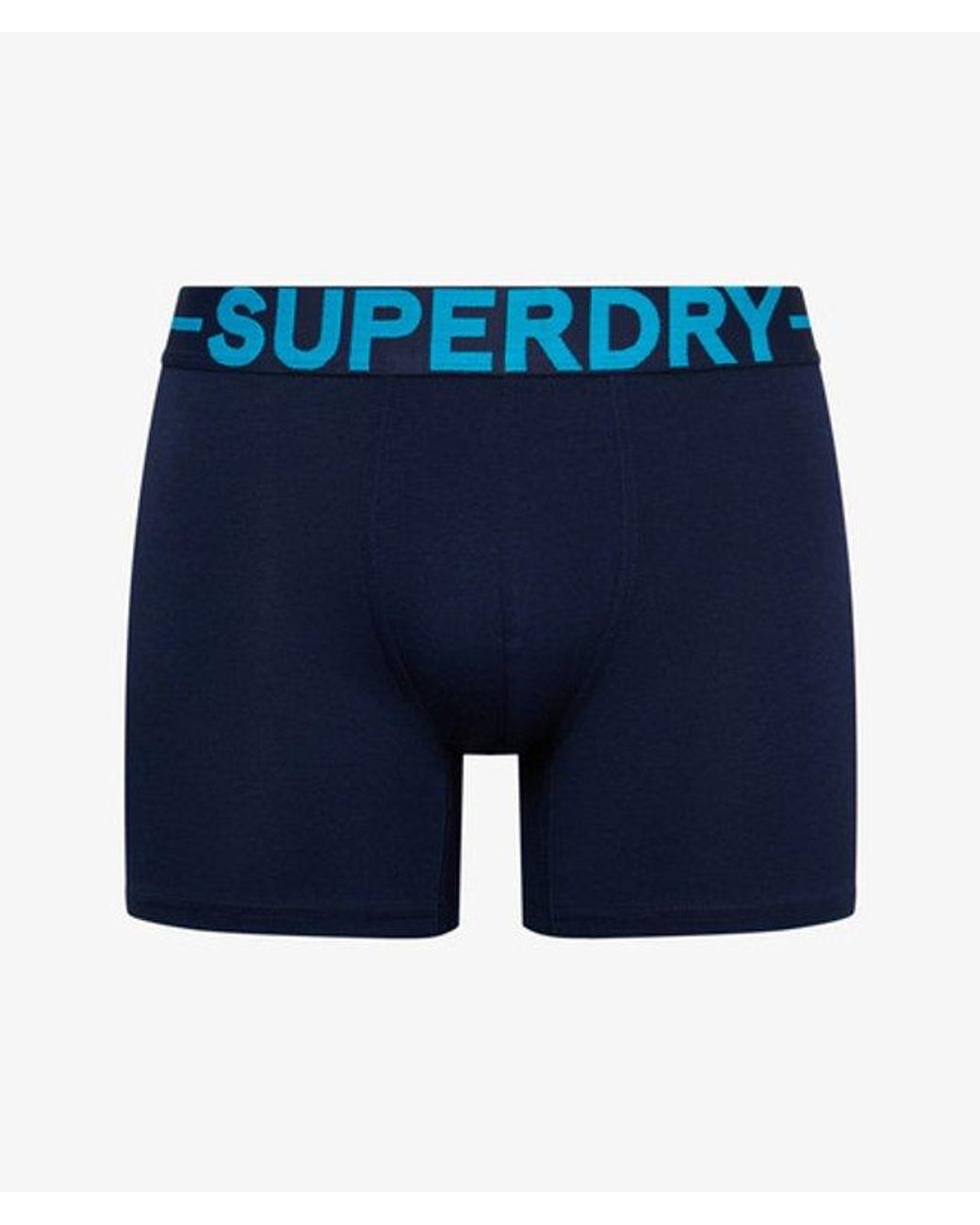 Superdry Blue Boxer Triple Pack for men