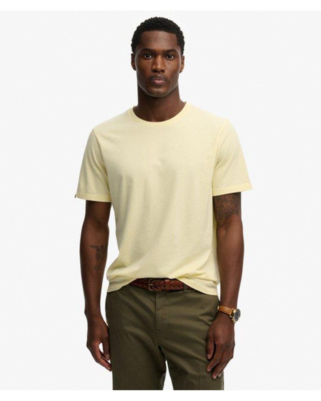 Superdry Yellow & Co Classic Essential T-shirt for men