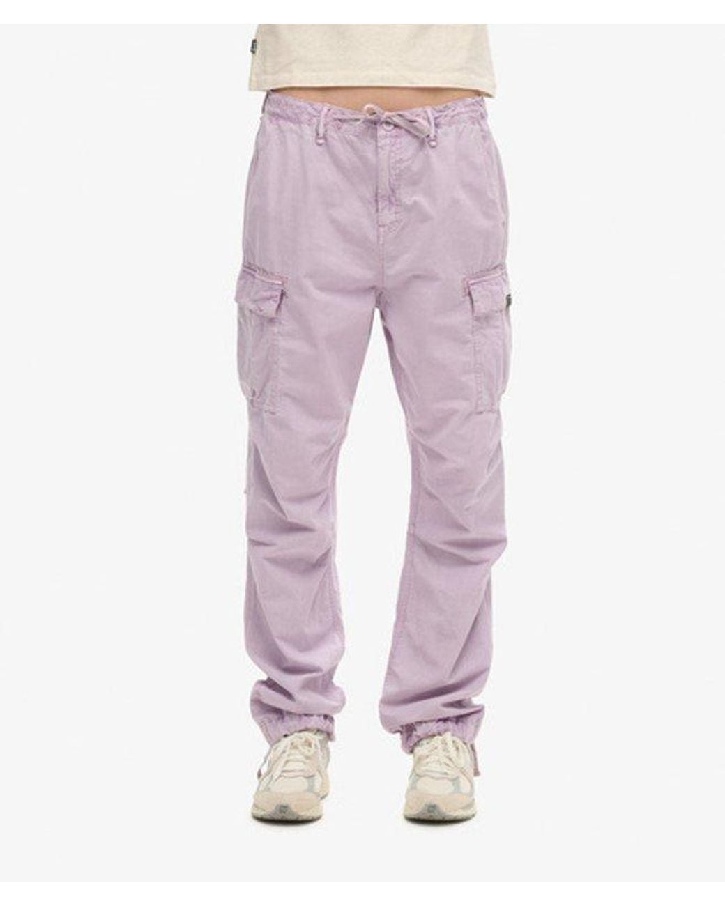 Superdry Multicolor & Co Low Rise Para Cargo Pants