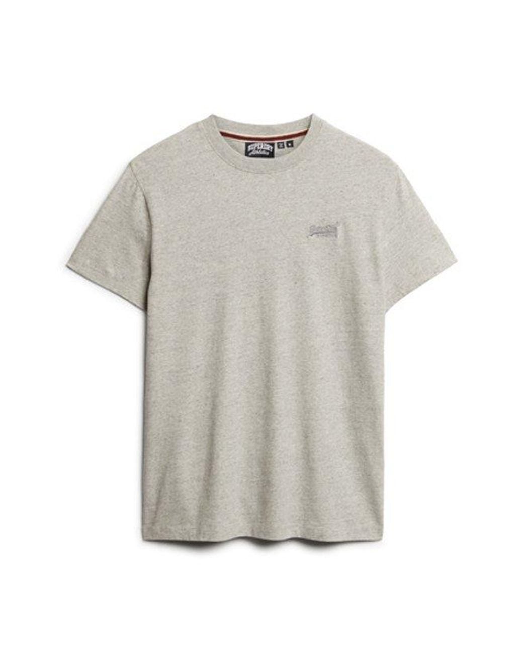 Superdry Gray & Co Essential Logo T-shirt for men