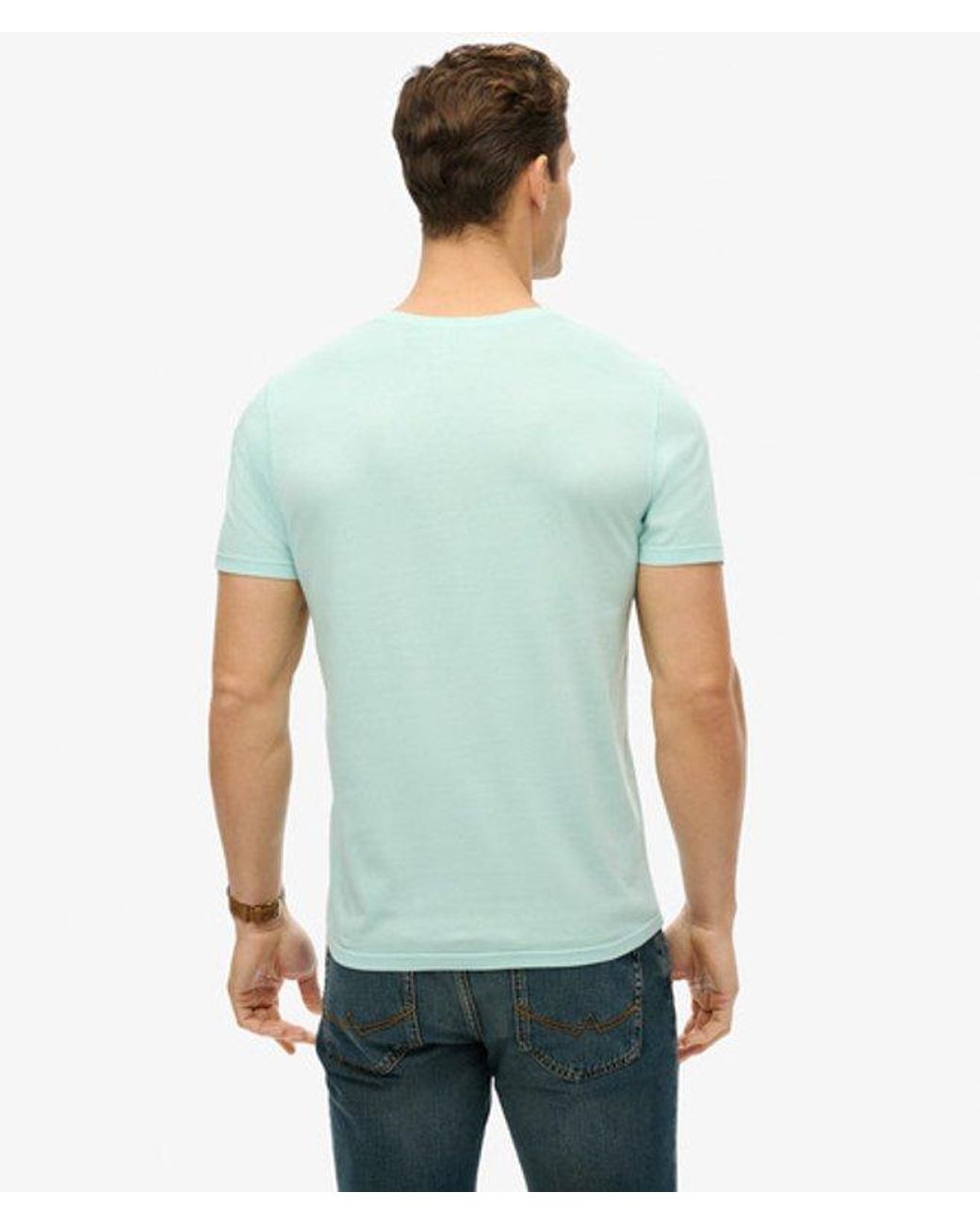 Superdry Blue & Co Classic Essential T-shirt for men