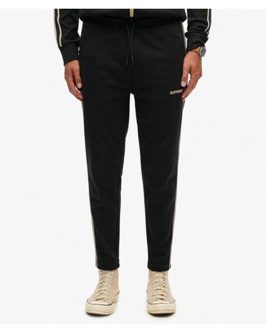 Superdry Black & Co Tech Cult joggers for men
