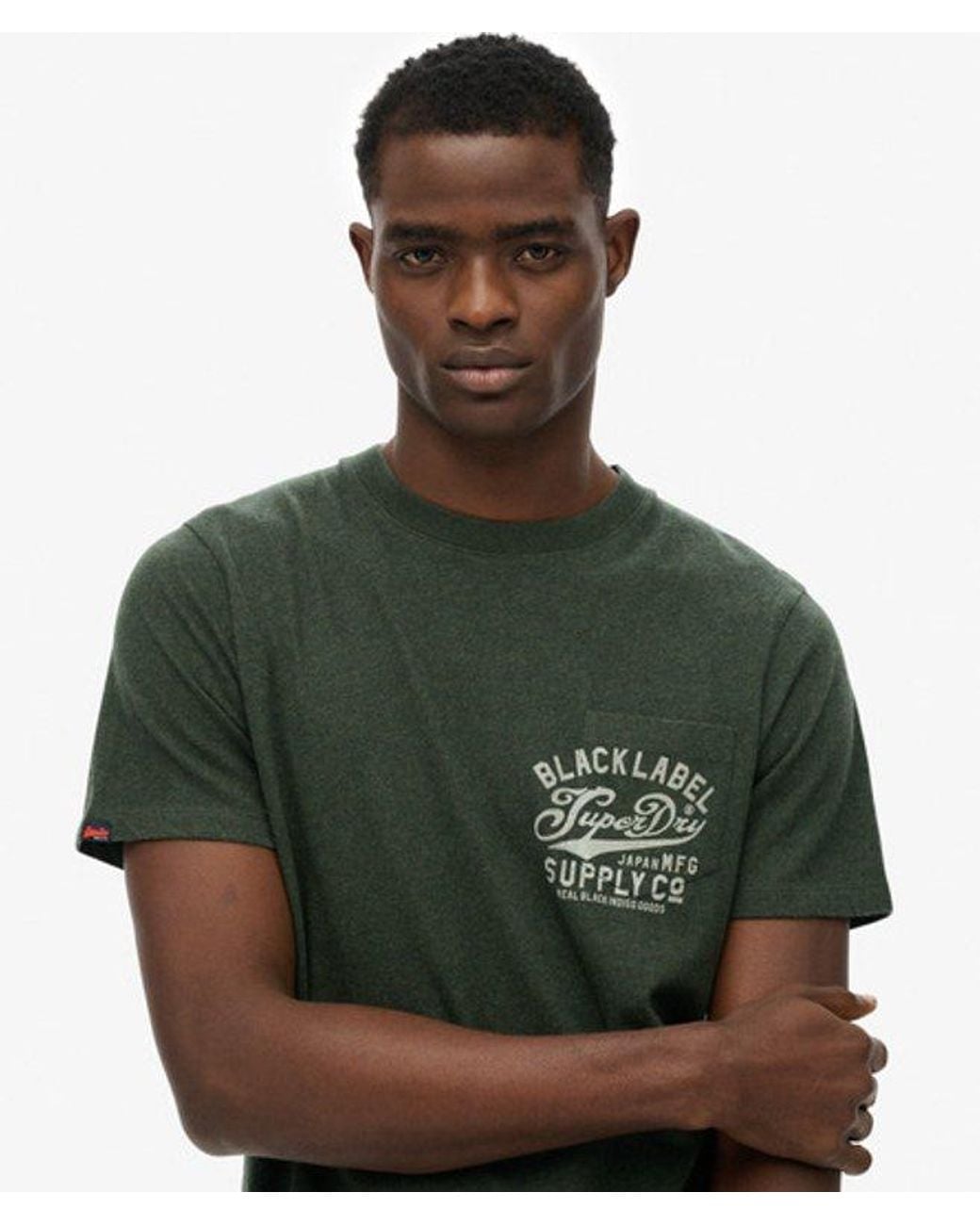 Superdry Green & Co Industrial Relaxed T-shirt for men