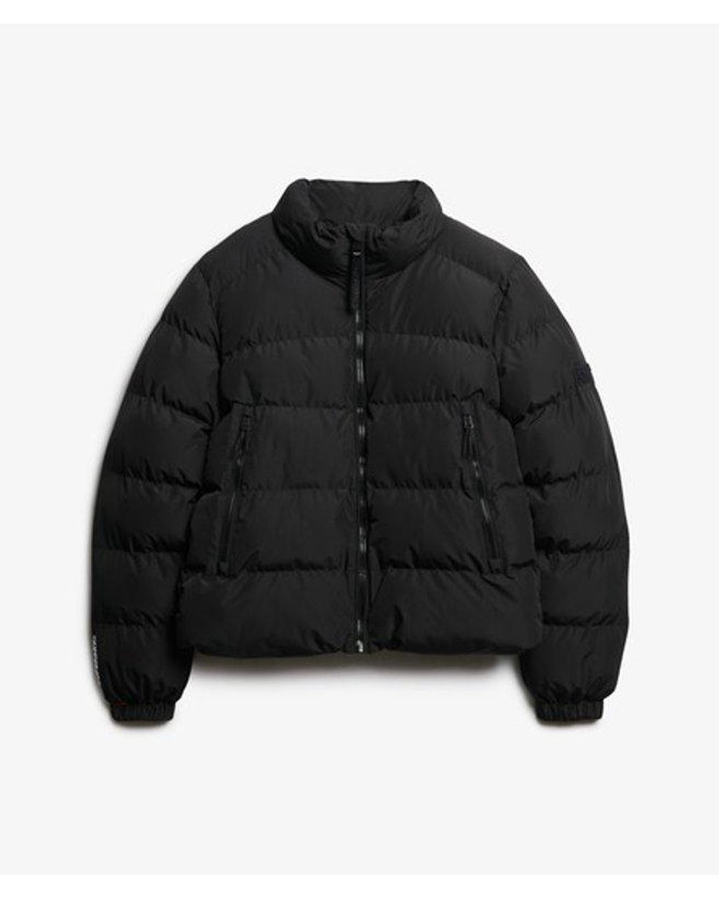 Superdry Black & Co Non Hooded Sports Puffer Jacket