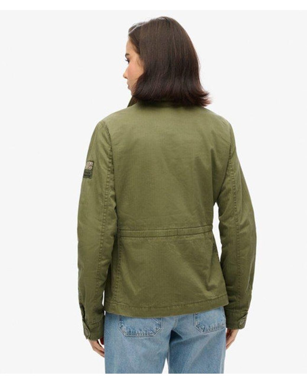 Superdry Green & Co Classic Military M65 Lined Jacket