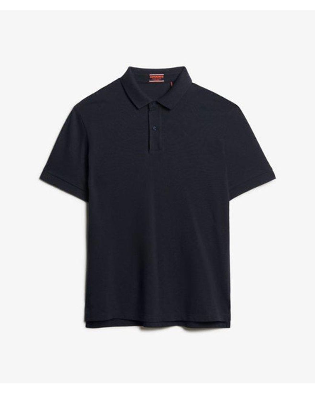 Superdry Blue & Co City Pique Polo Shirt for men