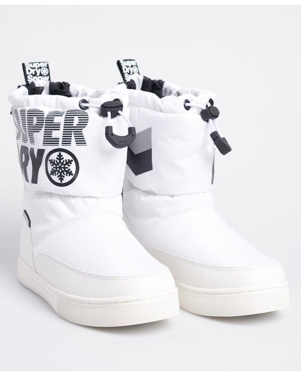Superdry Japan Edition Snow Boots White | Lyst