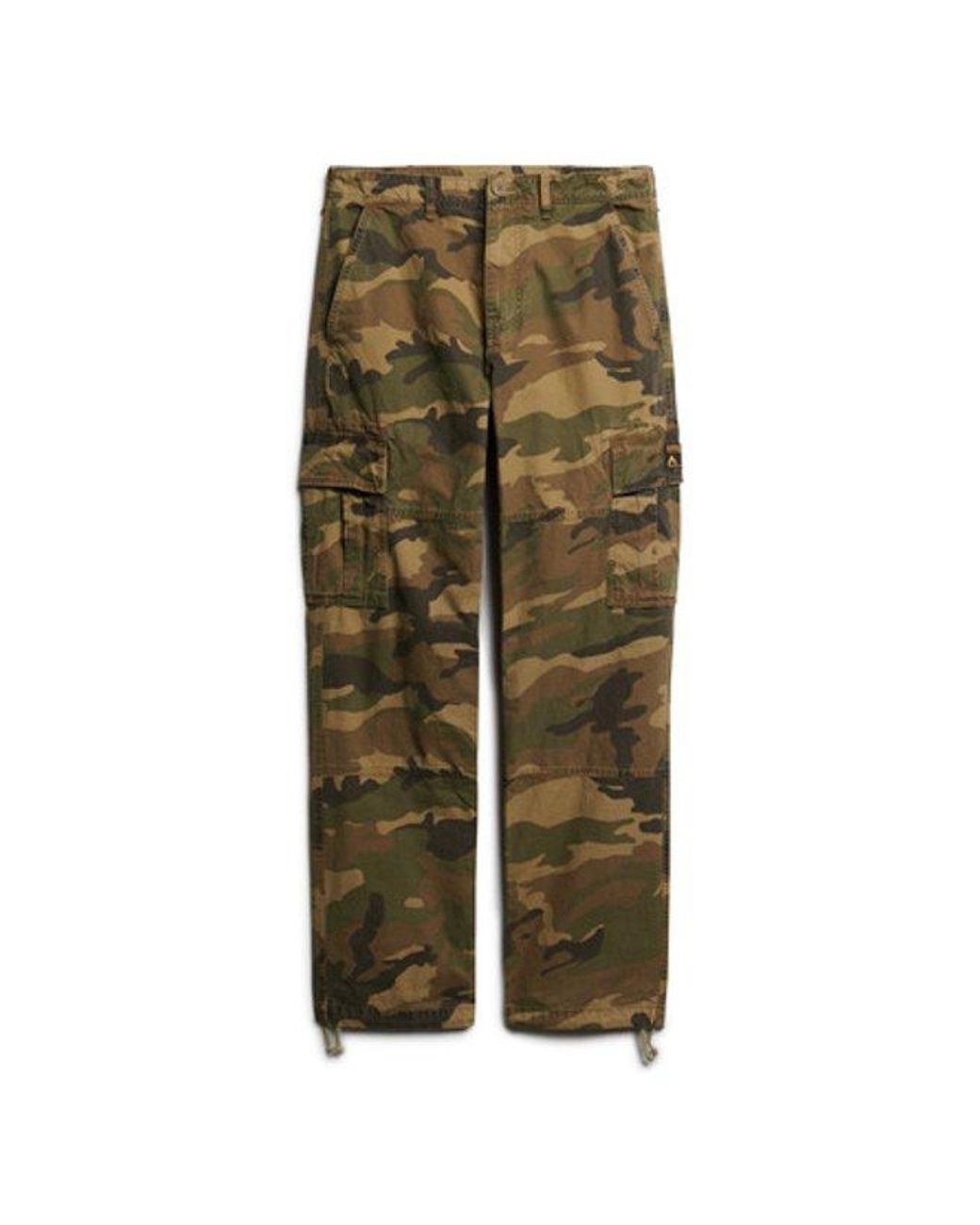 Superdry Natural & Co Organic Cotton baggy Cargo Pants for men