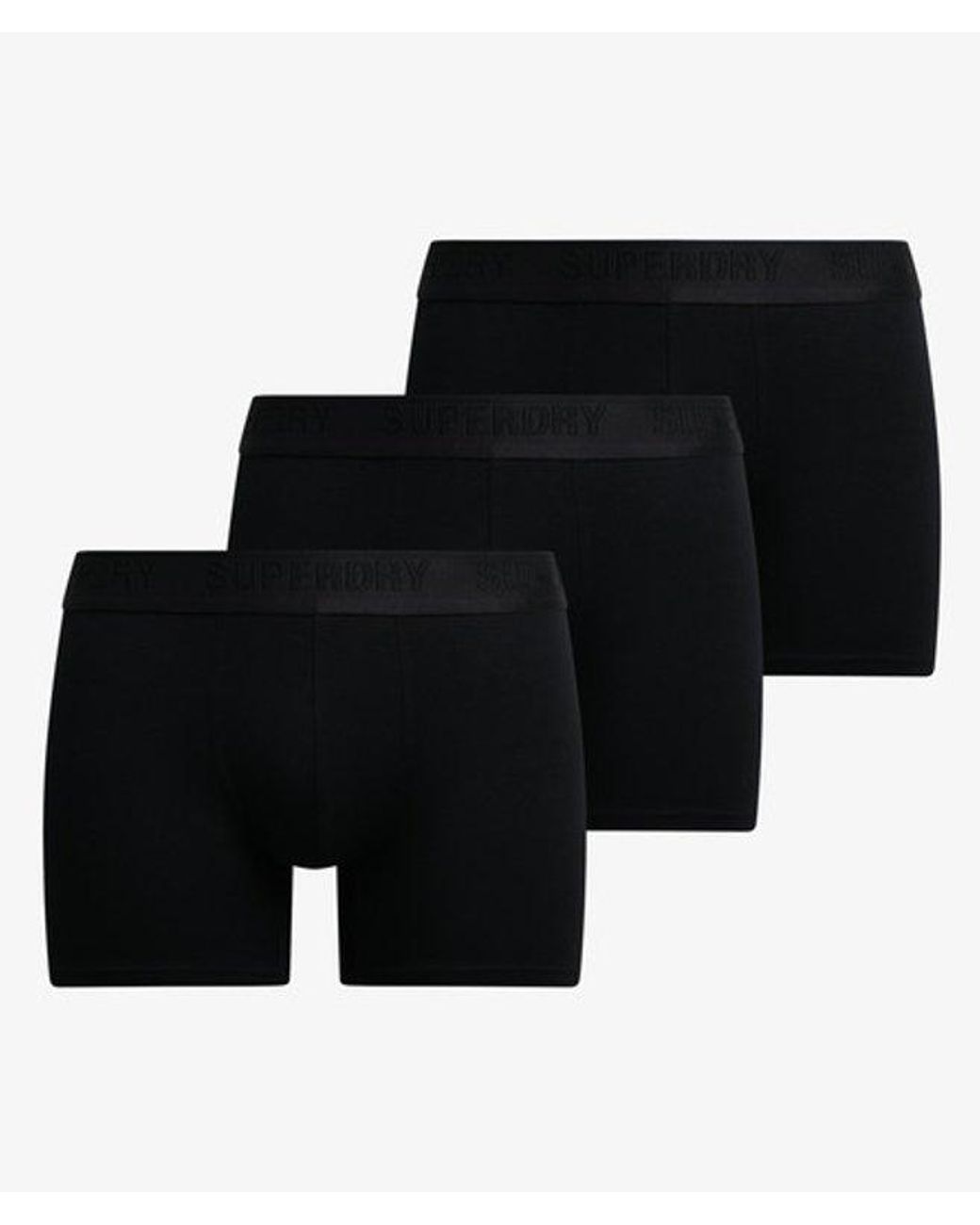 Superdry Black & Co Boxer Triple Pack for men