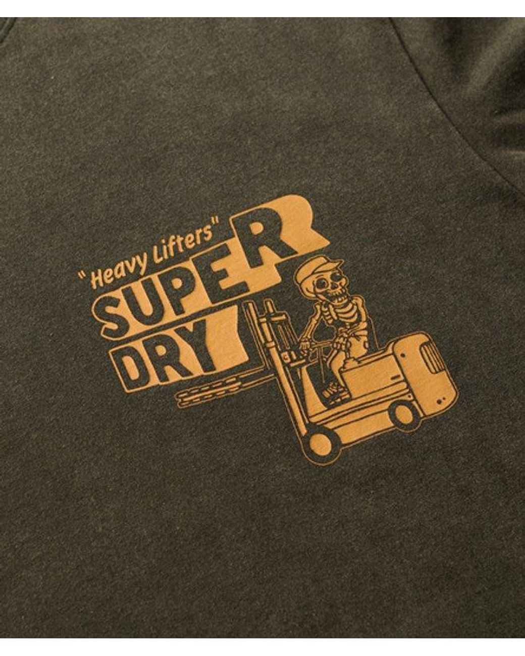 Superdry Green & Co Trade Tools Loose T-shirt for men