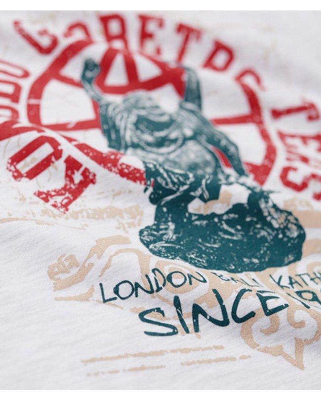 Superdry White & Co X Komodo Globetrotter Fitted T-shirt