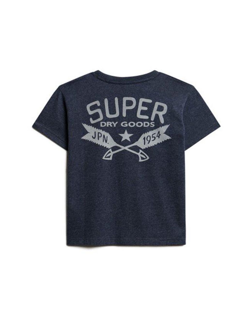 Superdry Black & Co Lo-fi Outdoor Fitted T-shirt