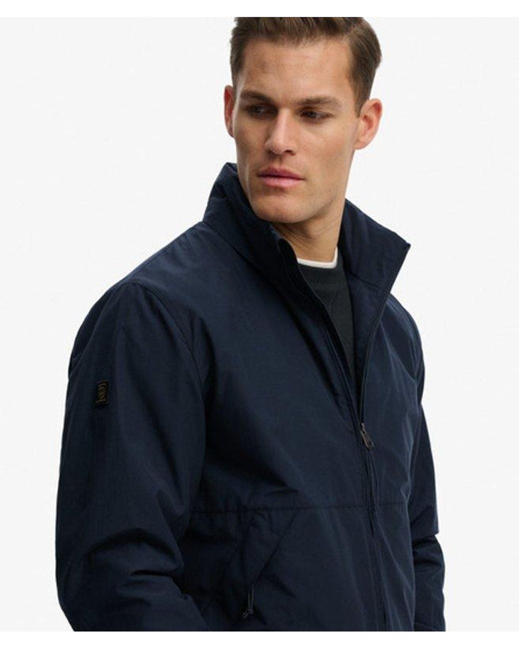 Superdry Blue & Co Flyweight Sports Jacket for men