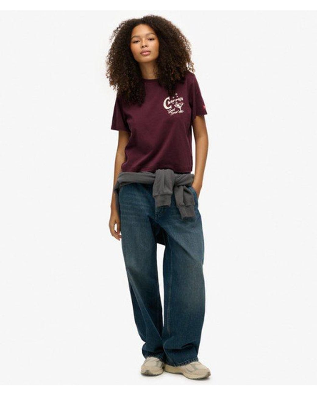 Superdry Red & Co Roadside Trade Relaxed T-shirt