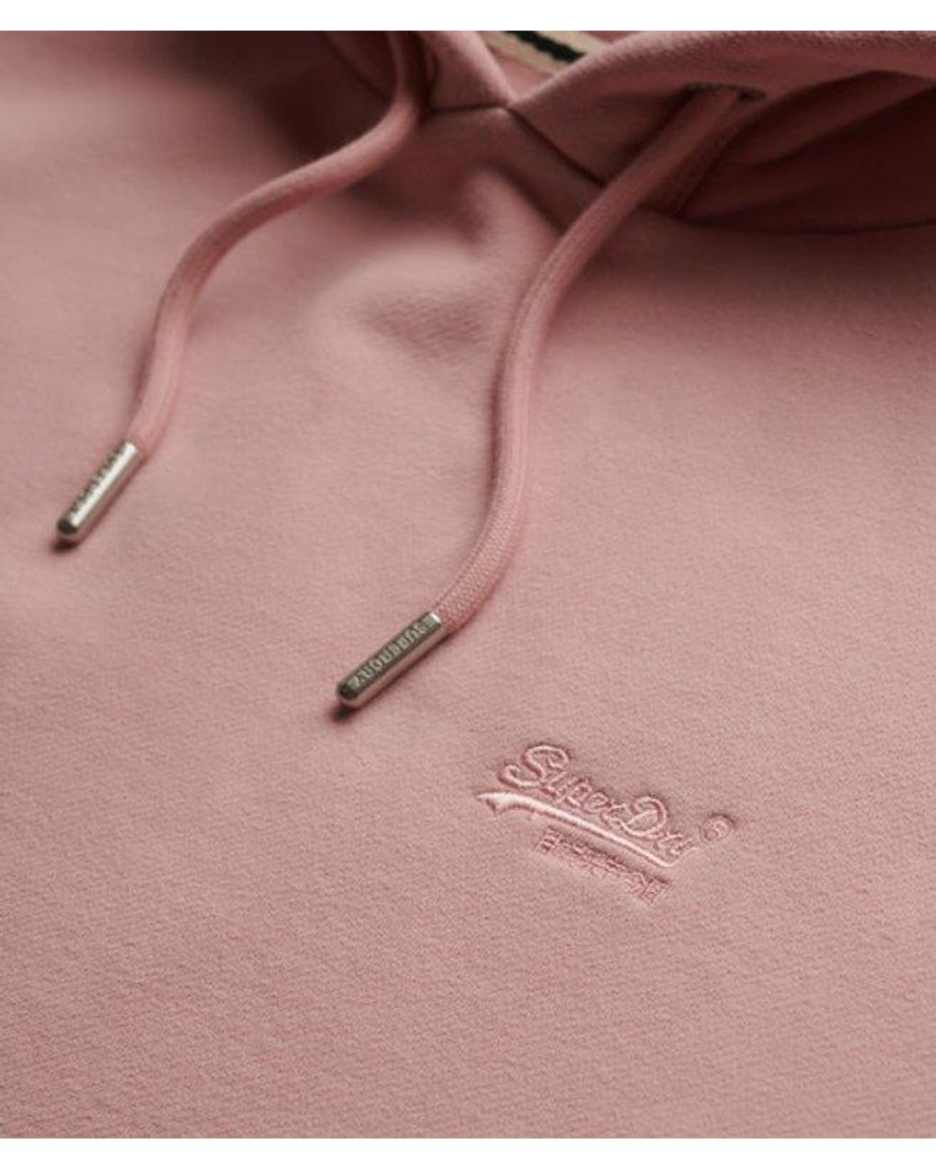 Superdry Red & Co Essential Logo Hoodie for men
