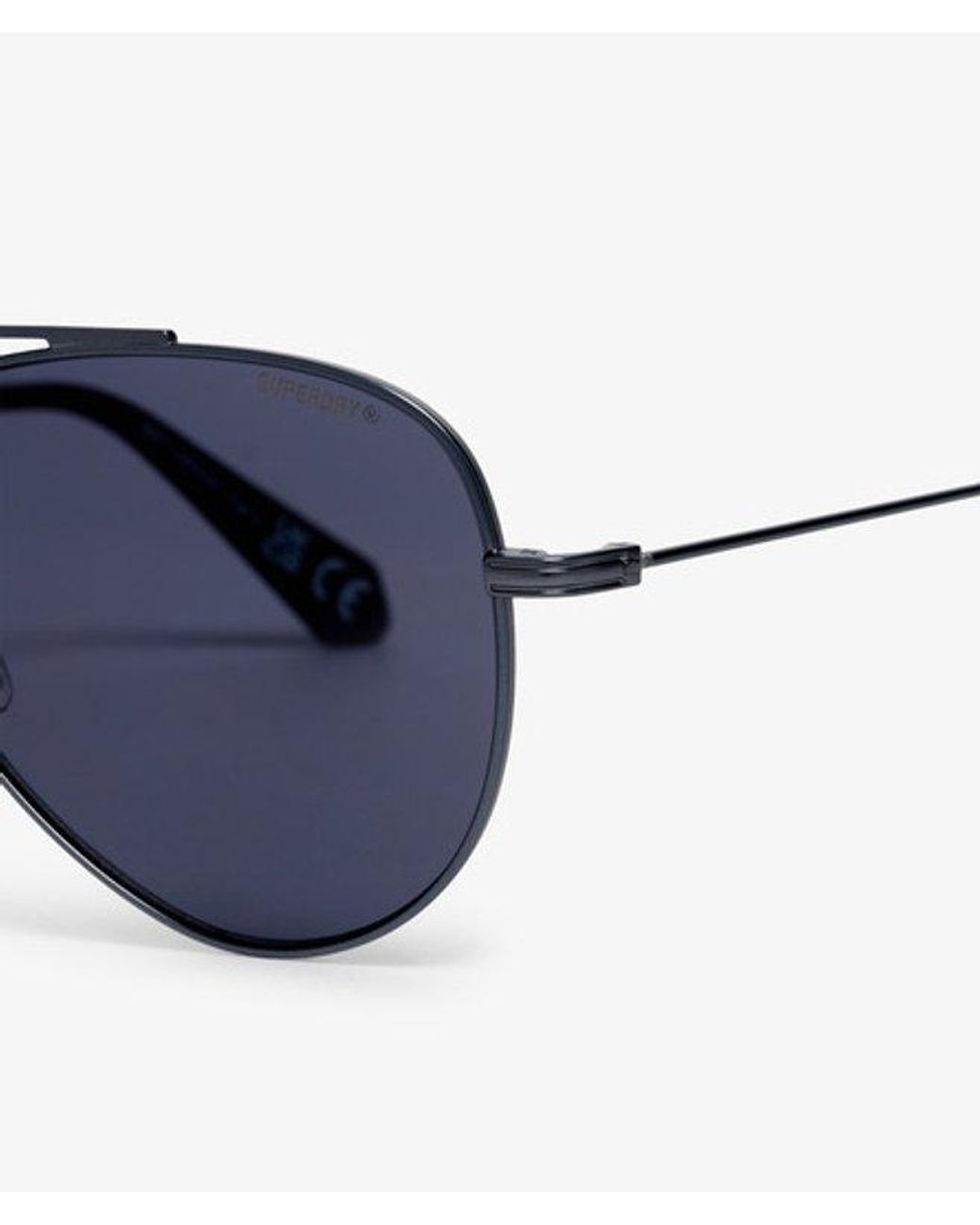 Superdry Blue & Co Classic Aviator Sunglasses
