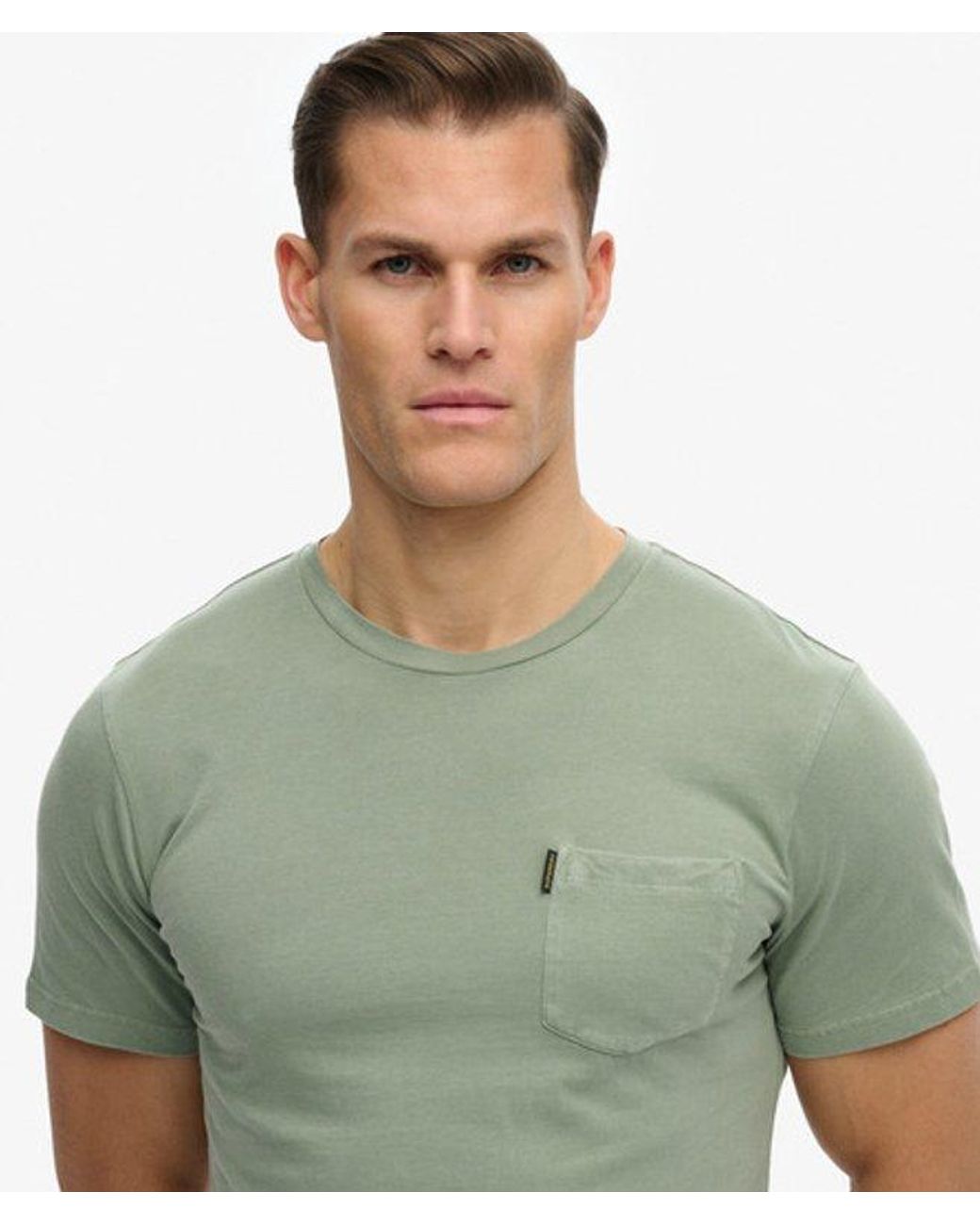 Superdry Green & Co Classic Essential Pocket T-shirt for men