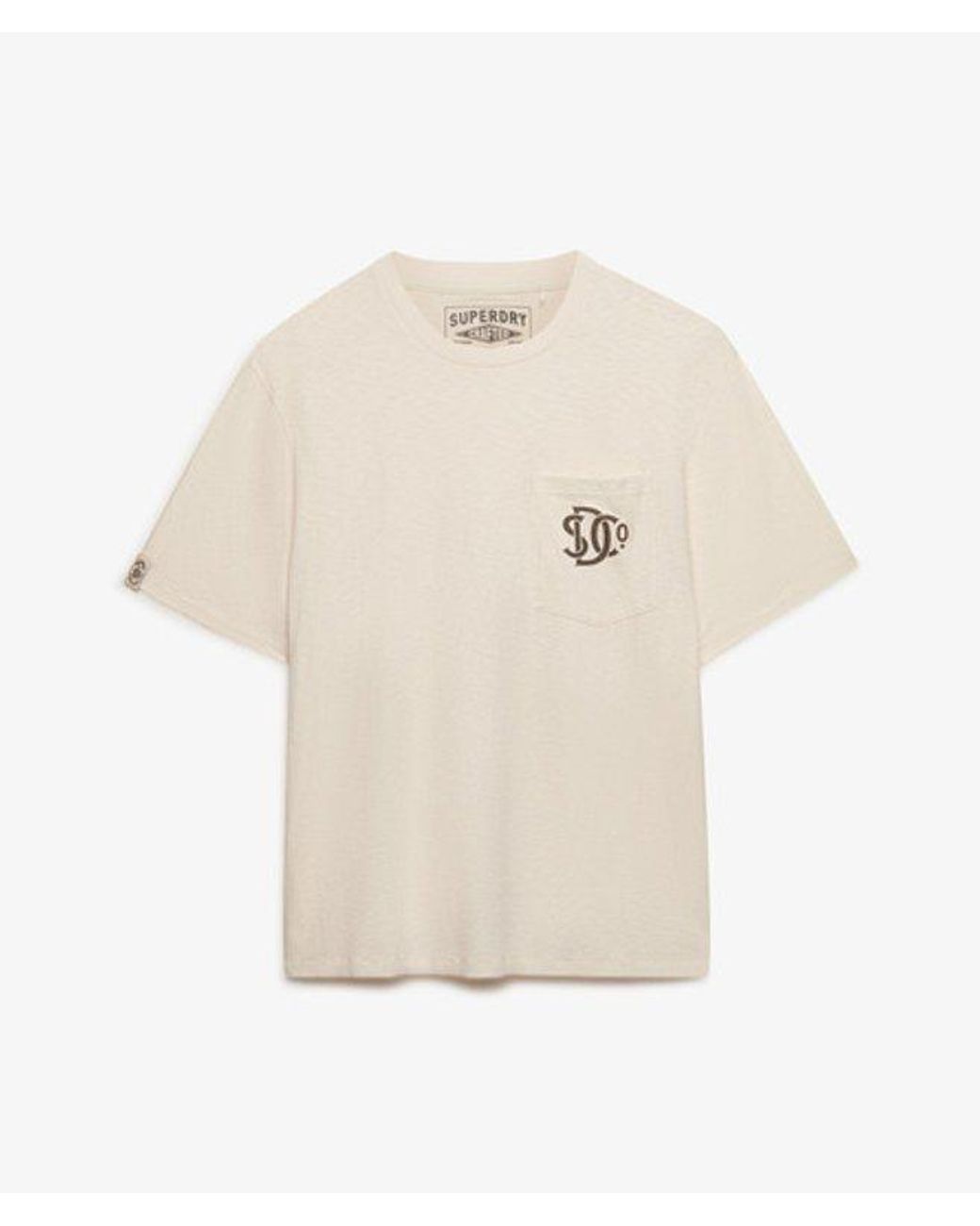 Superdry Natural & Co The Merchant Store - Graphic Pocket T-shirt for men