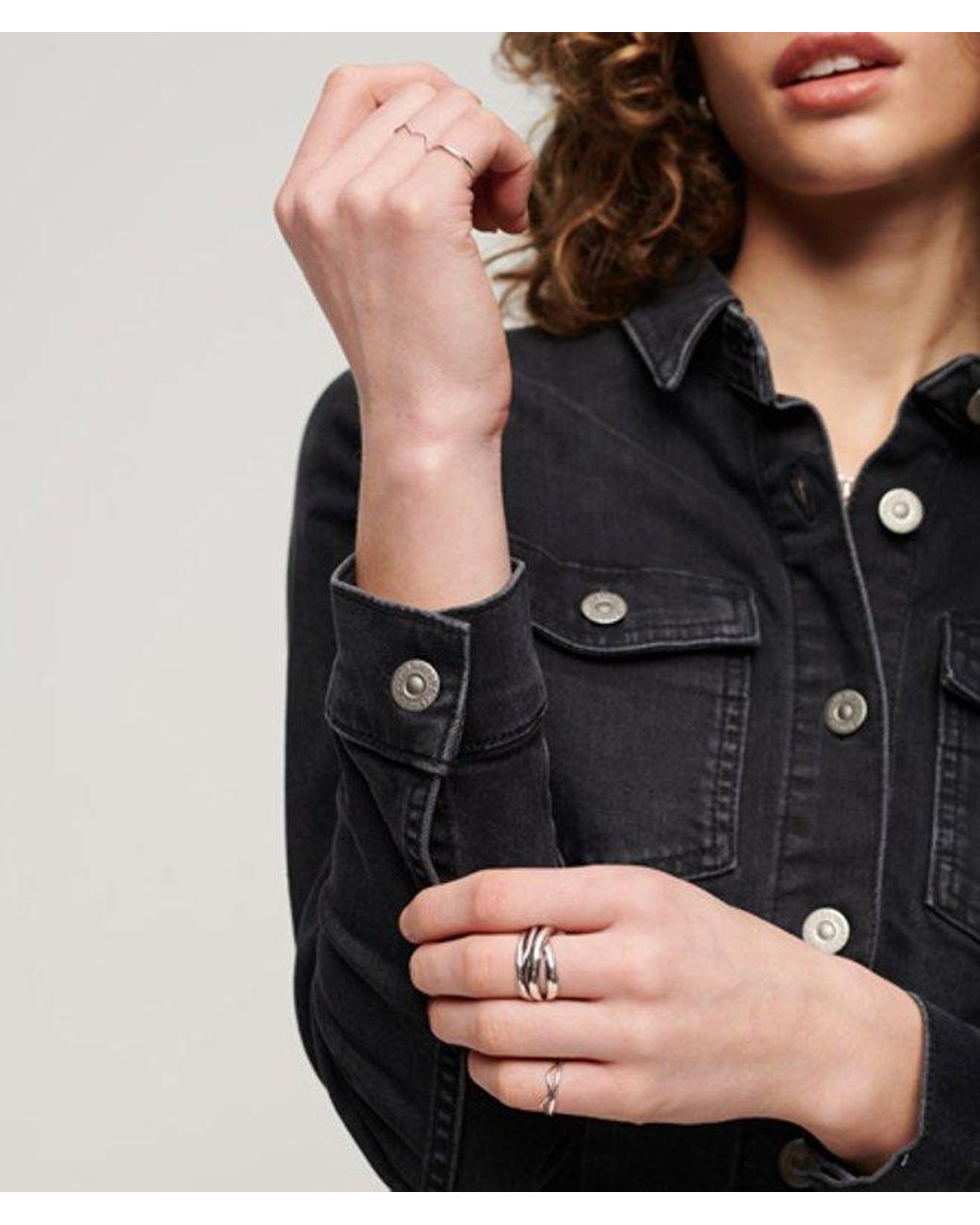 Superdry Blue & Co Fitted Denim Dress