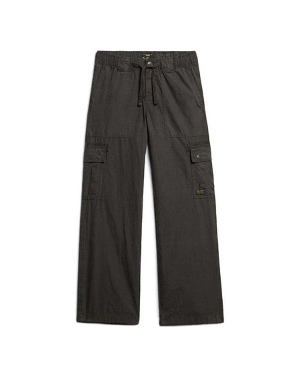 Superdry Black & Co Low Rise Utility Pants