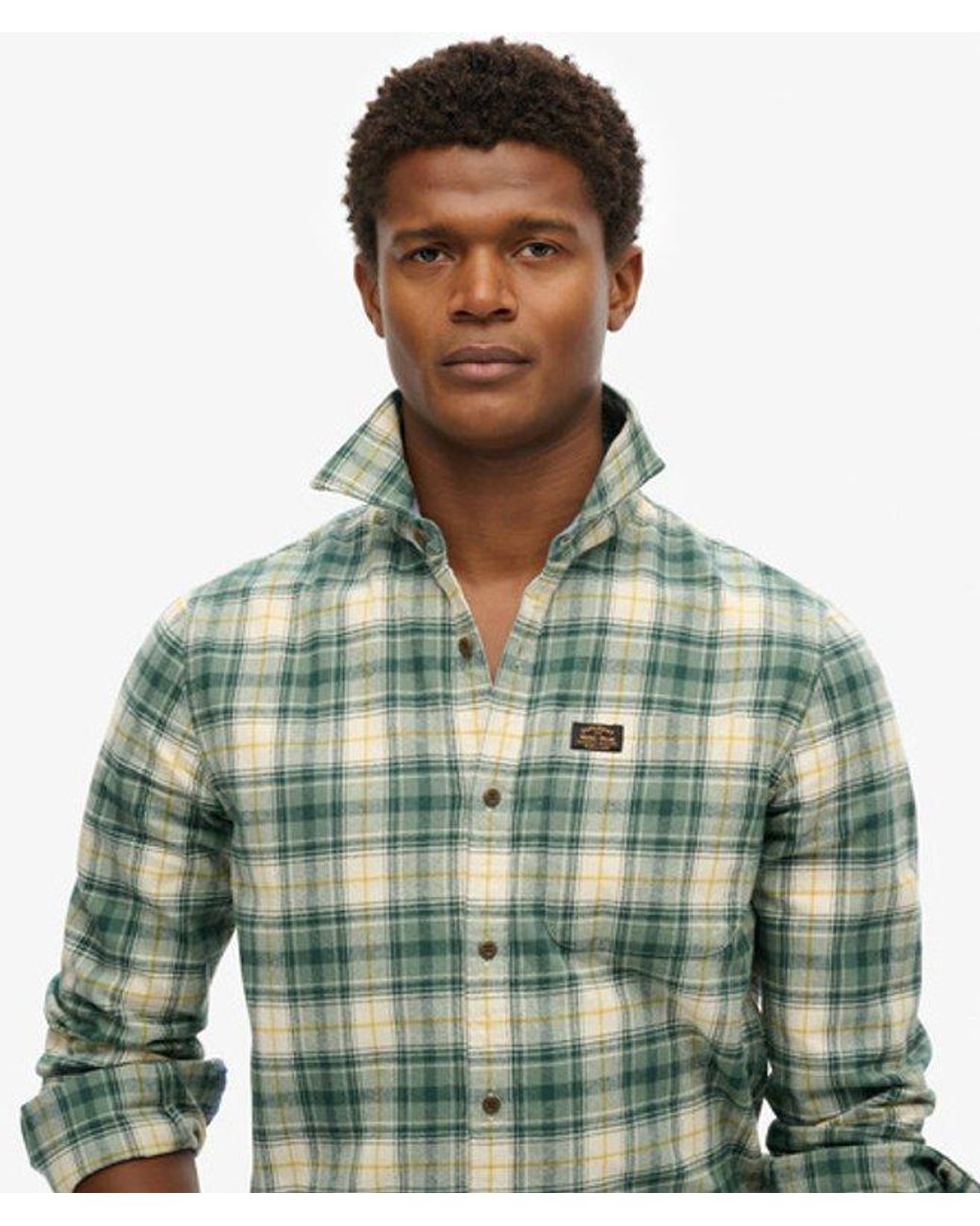 Superdry Green & Co Vintage Lumberjack Shirt for men