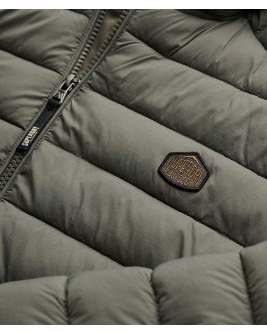Superdry Gray & Co Hooded Fuji Lite Jacket for men