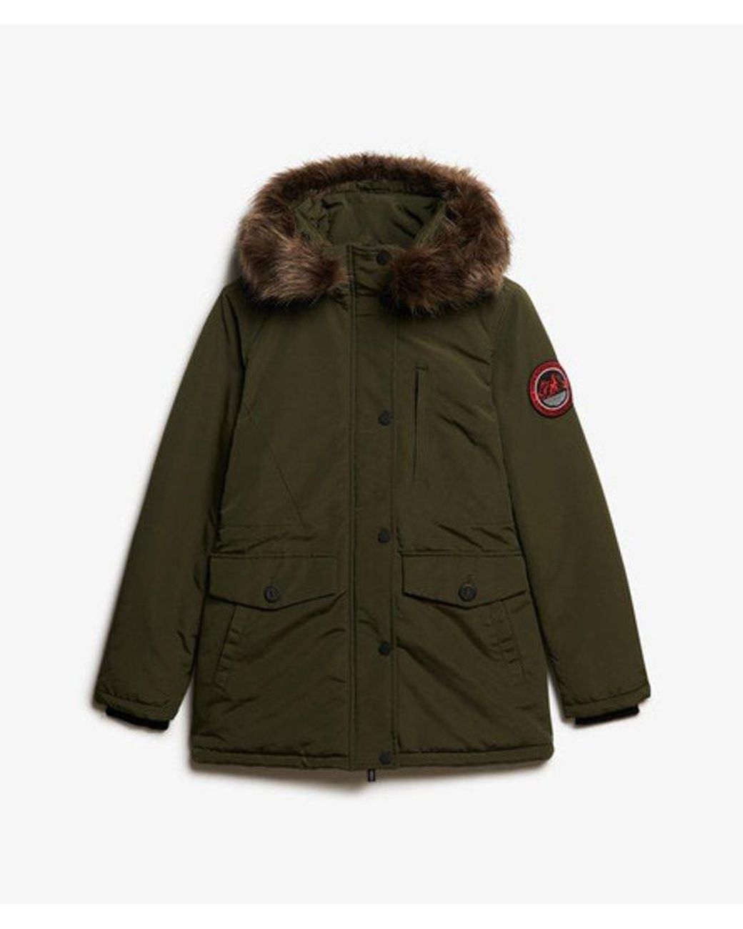 Superdry Black & Co Everest Parka Coat