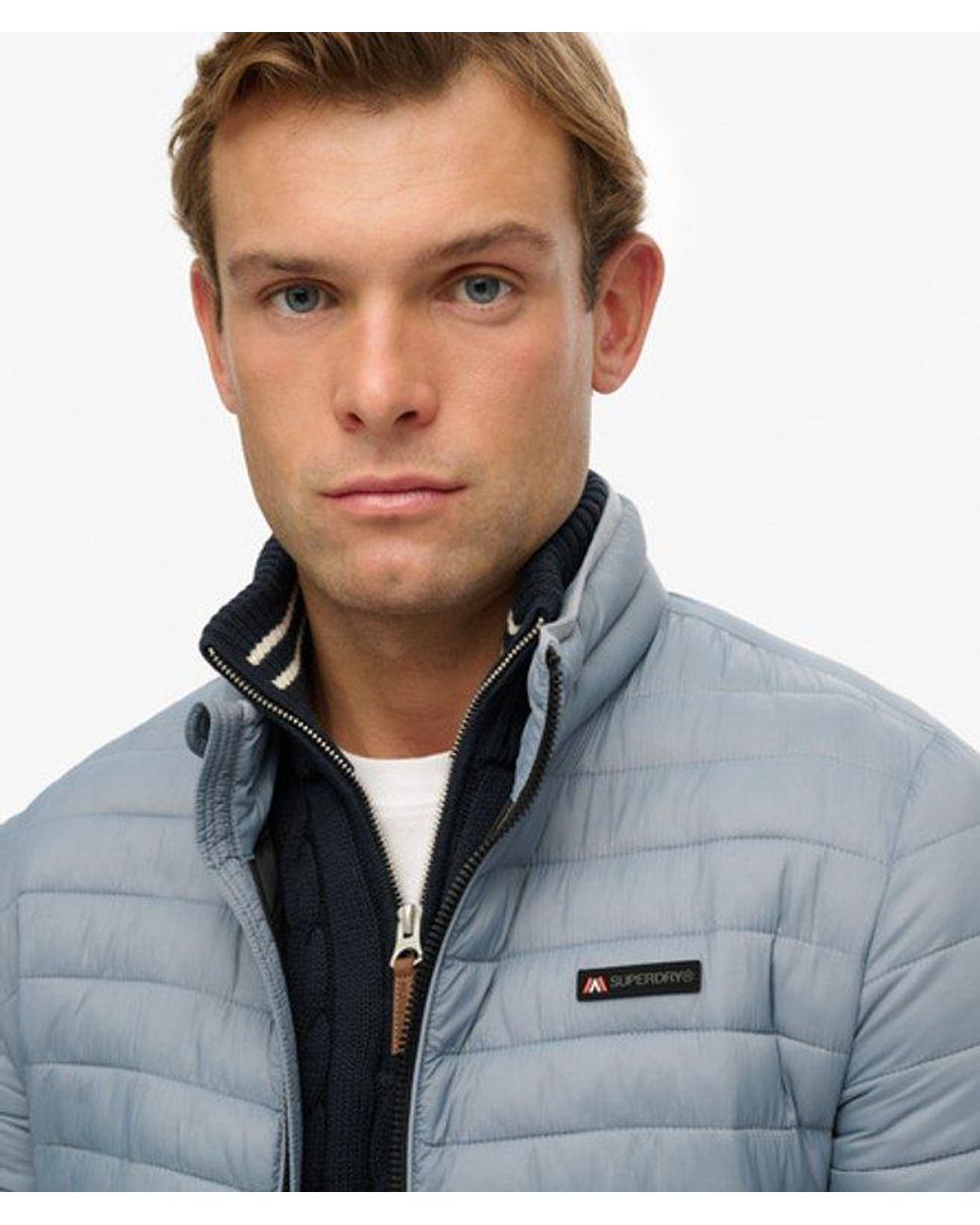 Superdry Blue & Co Fuji Lite Padded Jacket for men