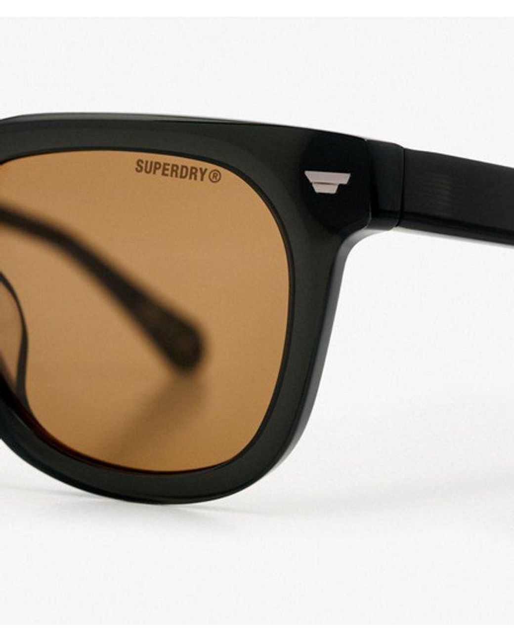 Superdry Black & Co Retro Square Sunglasses