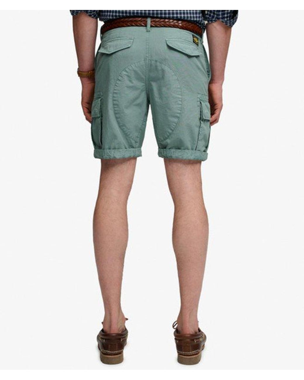 Superdry Blue & Co Ripstop Light Cargo Shorts for men