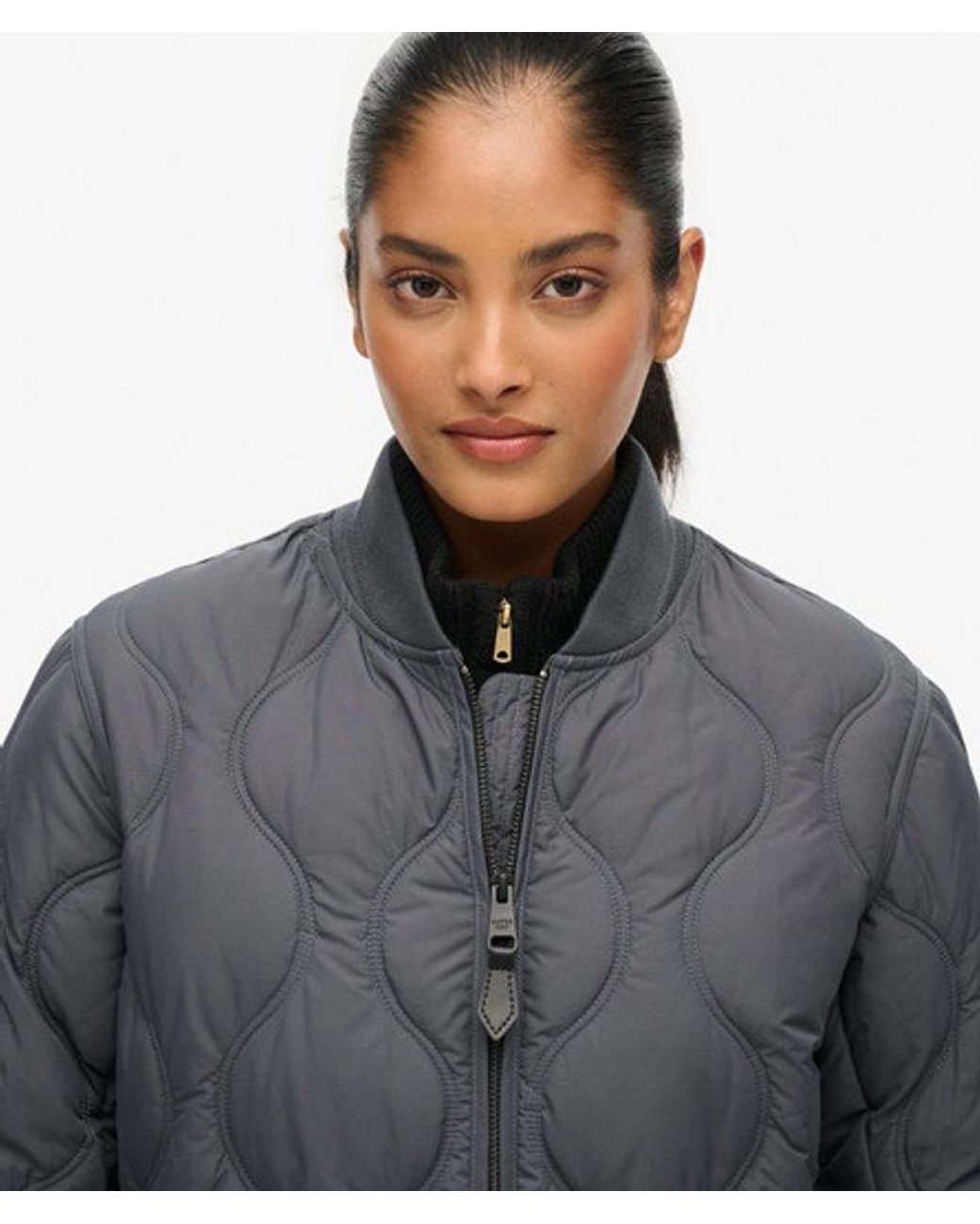 Superdry Gray & Co Short Quilted Liner Jacket