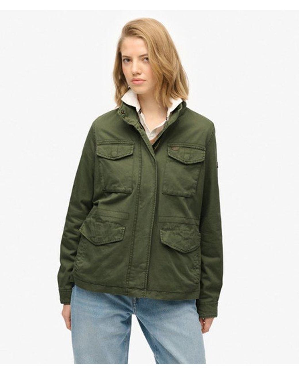 Superdry & Co M65 Rookie Jas in het Green