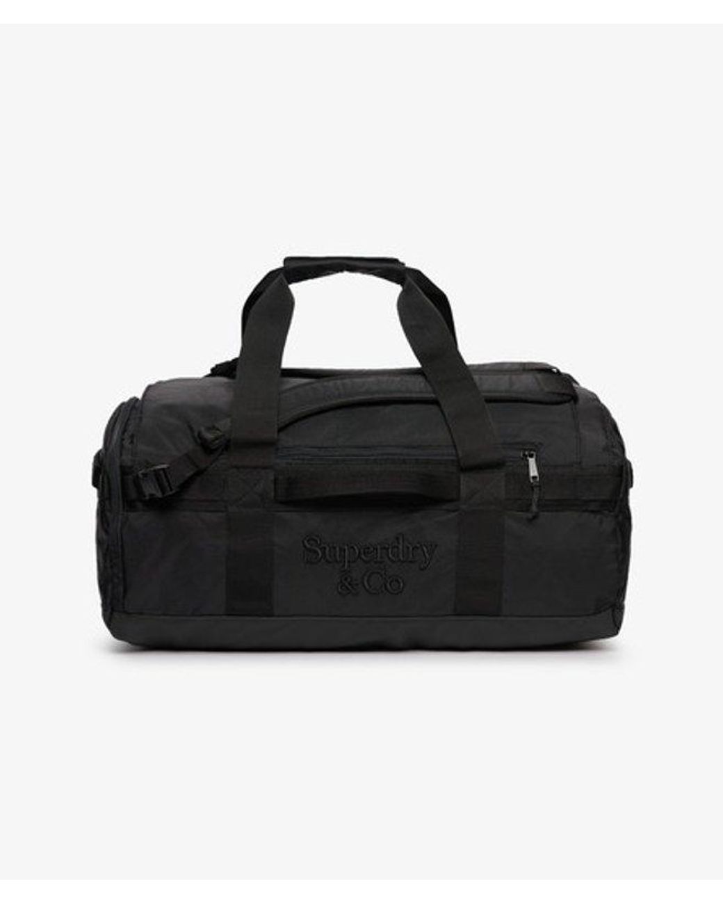 Superdry Black & Co Outdoor Weekender Bag