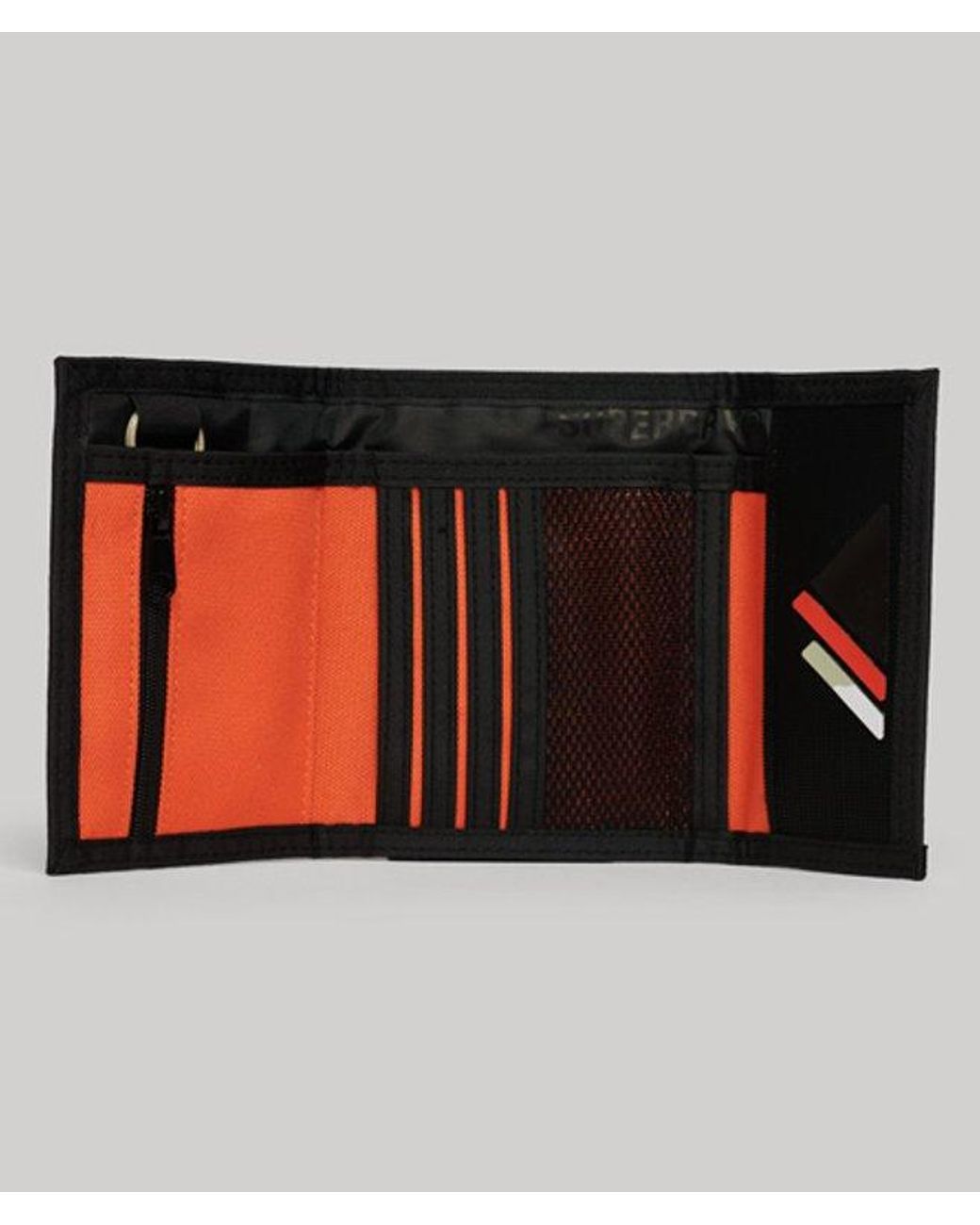Superdry Orange Tarp Tri-fold Wallet