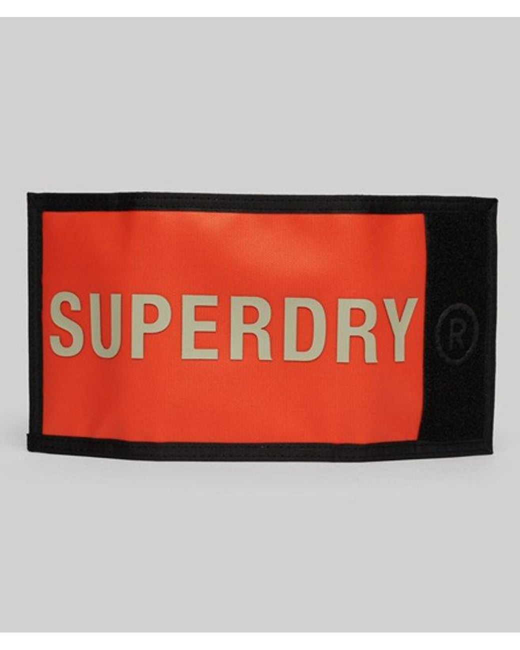 Superdry Orange Tarp Tri-fold Wallet