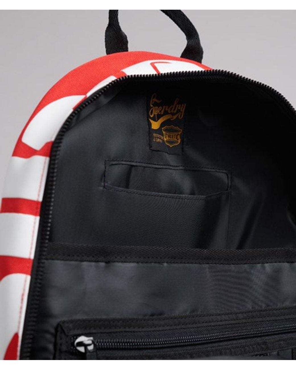 Superdry Vintage Terrain Montana Backpack Red / Apple Red - Size: 1size