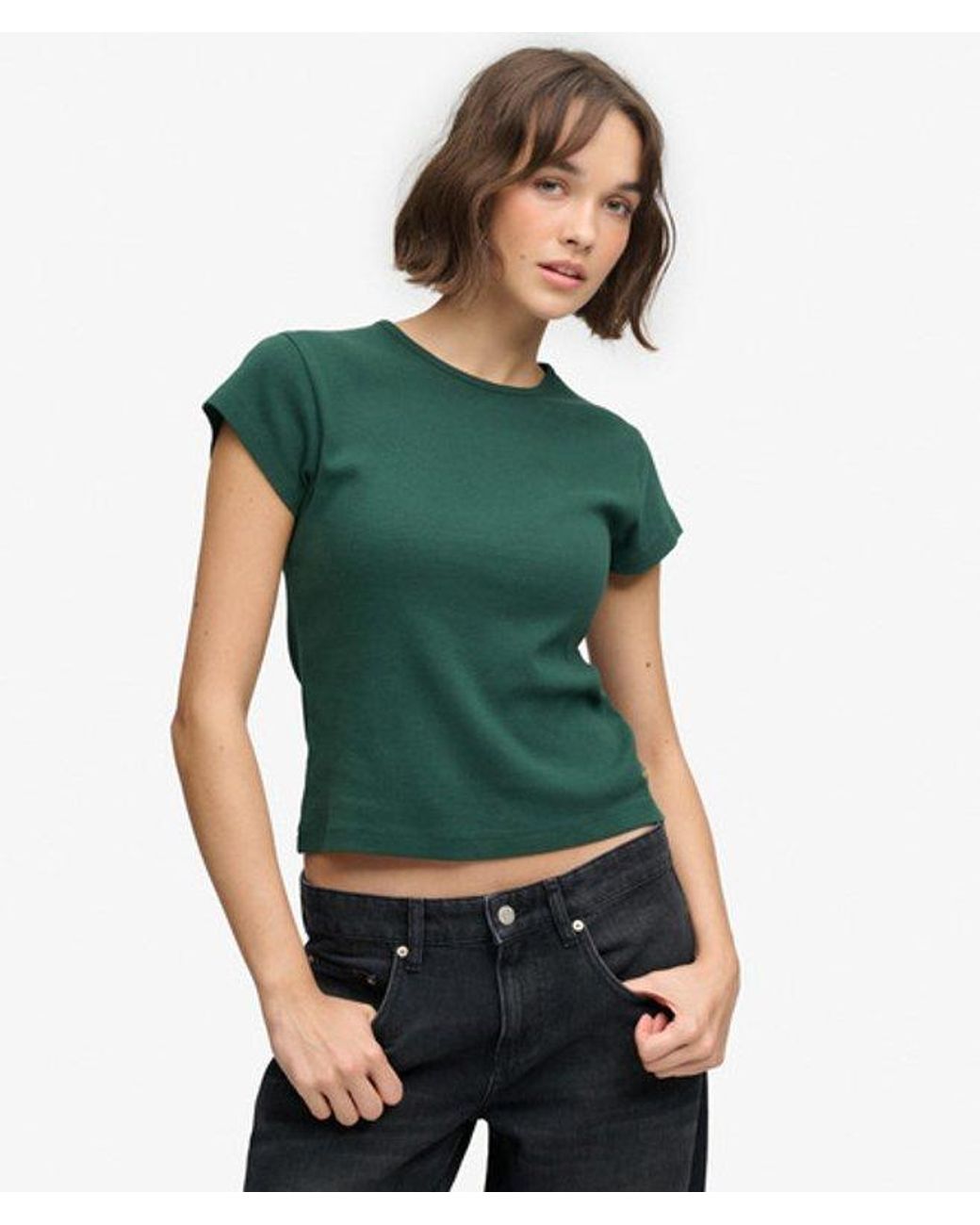 Superdry Green Athletic Essential T-Shirt
