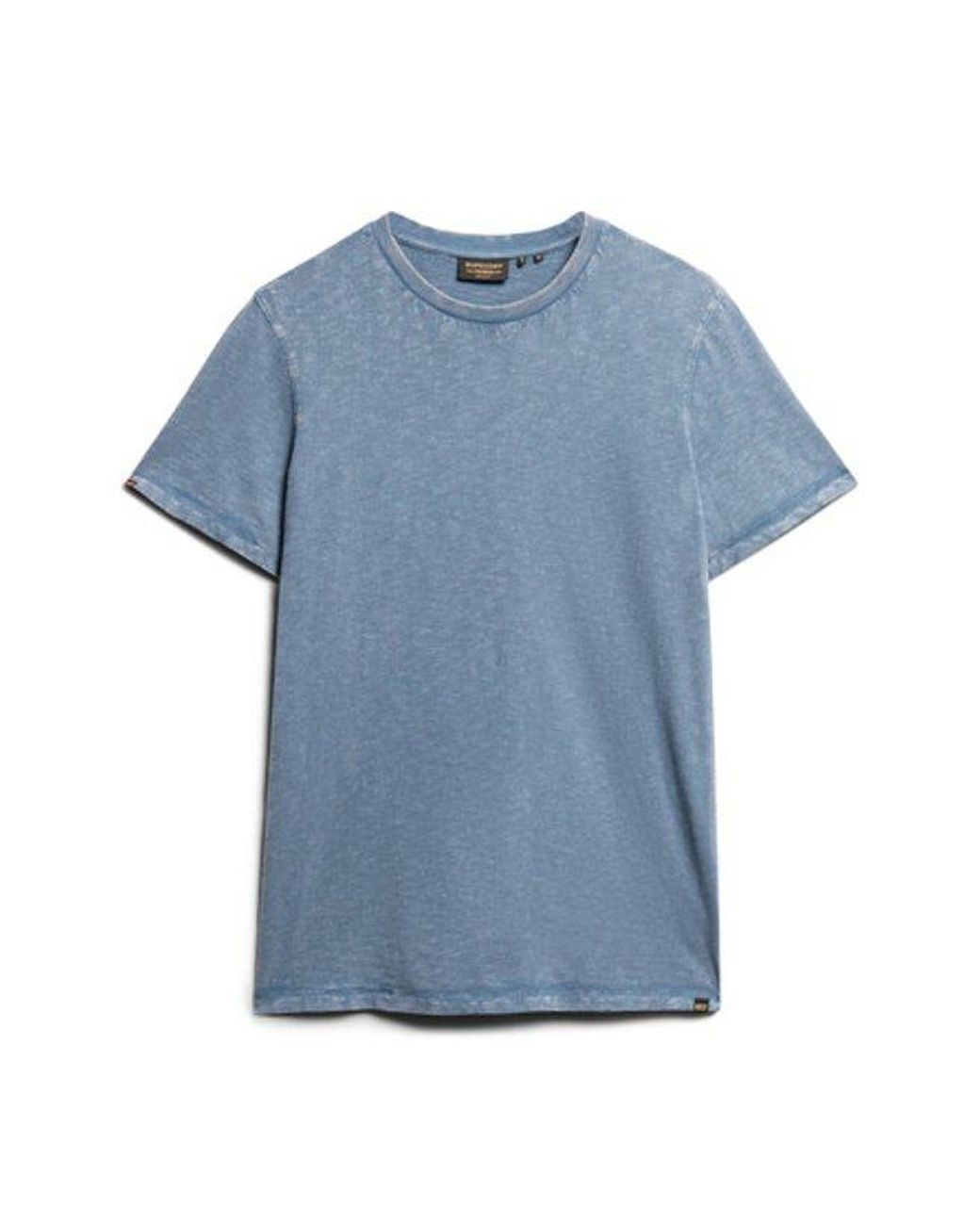 Superdry Blue & Co Crew Neck Slub Short Sleeved T-shirt for men