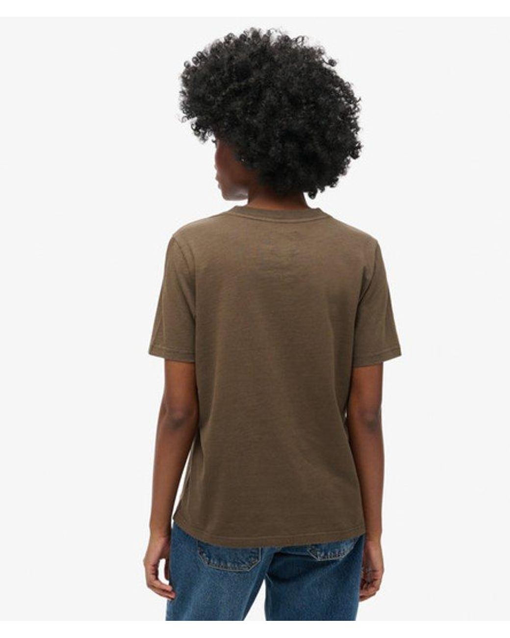 Superdry Black & Co Embellished Vl Graphic T Shirt