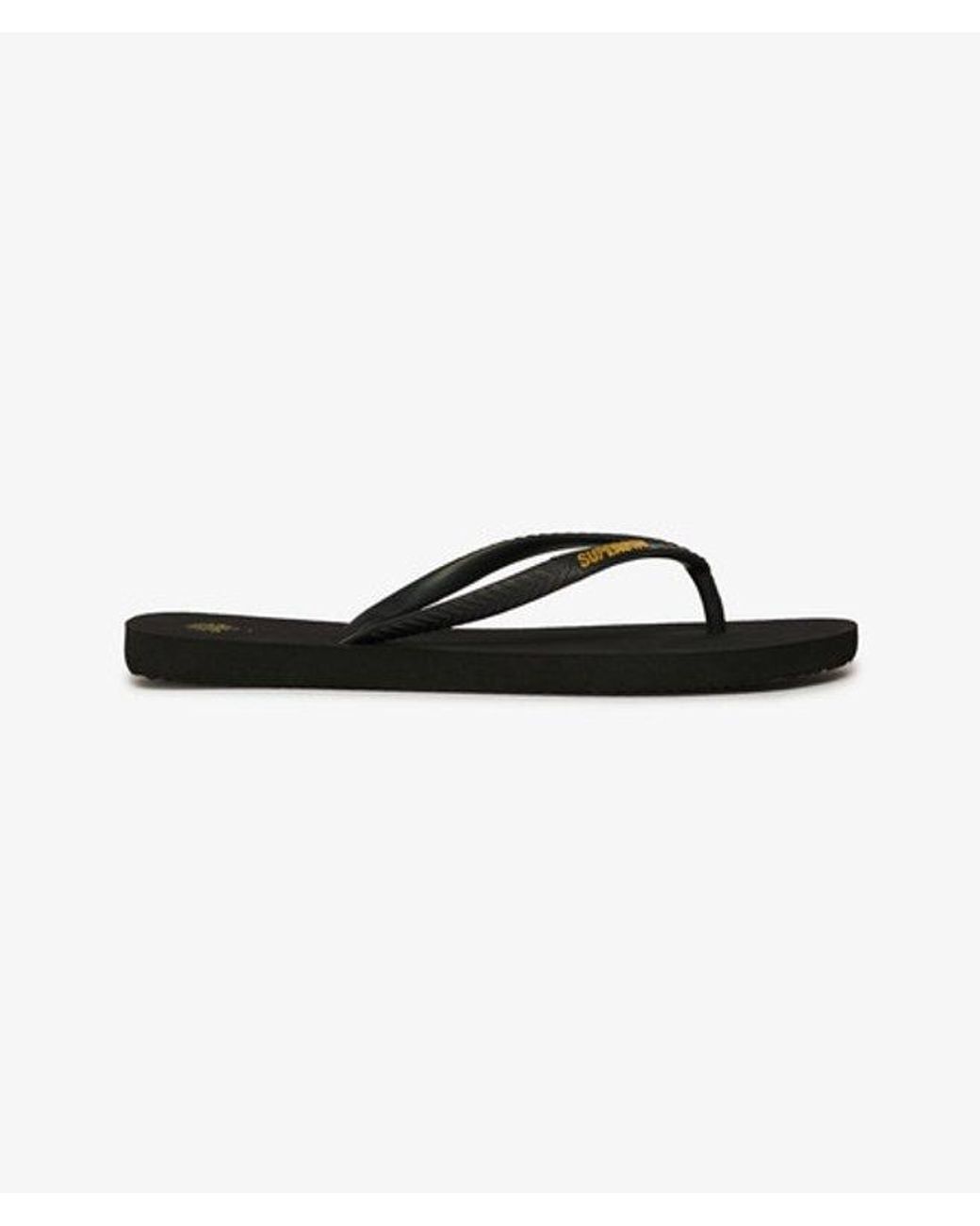 Superdry Black & Co Core Essential Flip Flops