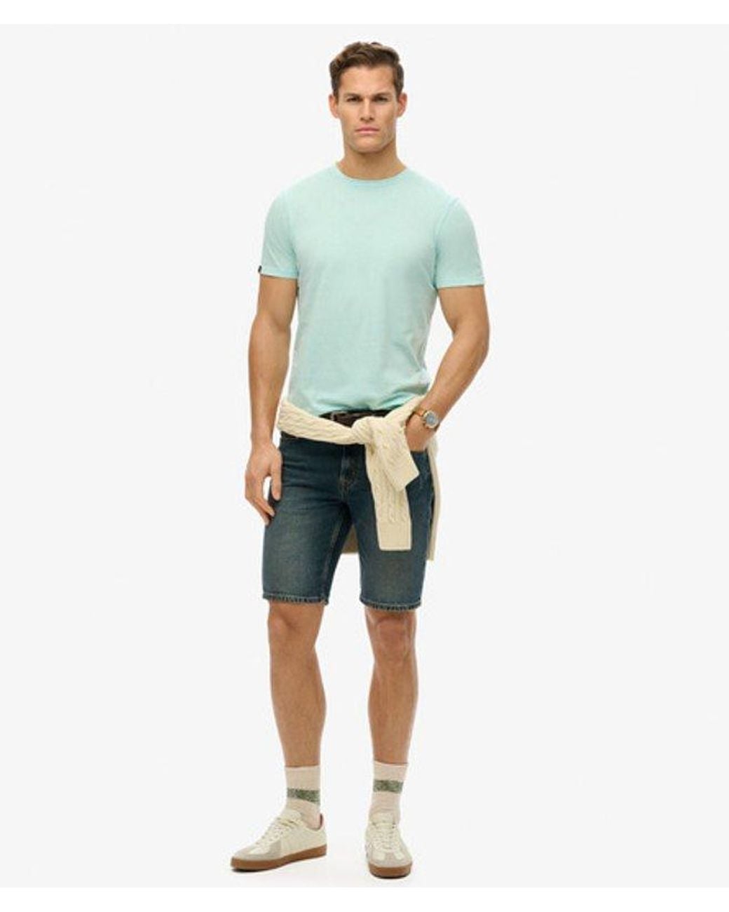 Superdry Blue & Co Classic Essential T-shirt for men