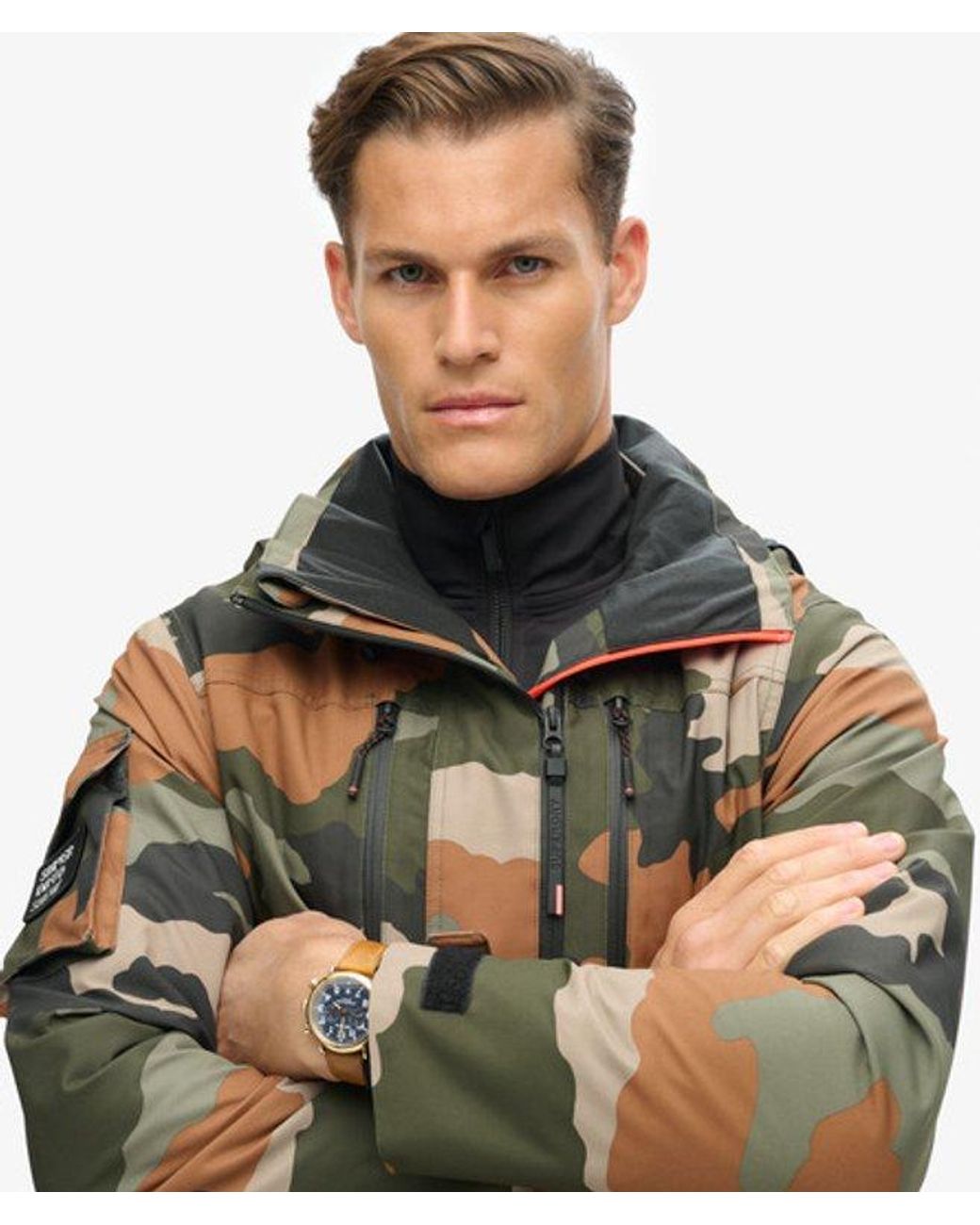 Superdry Green & Co Ski Ultimate Rescue Jacket for men
