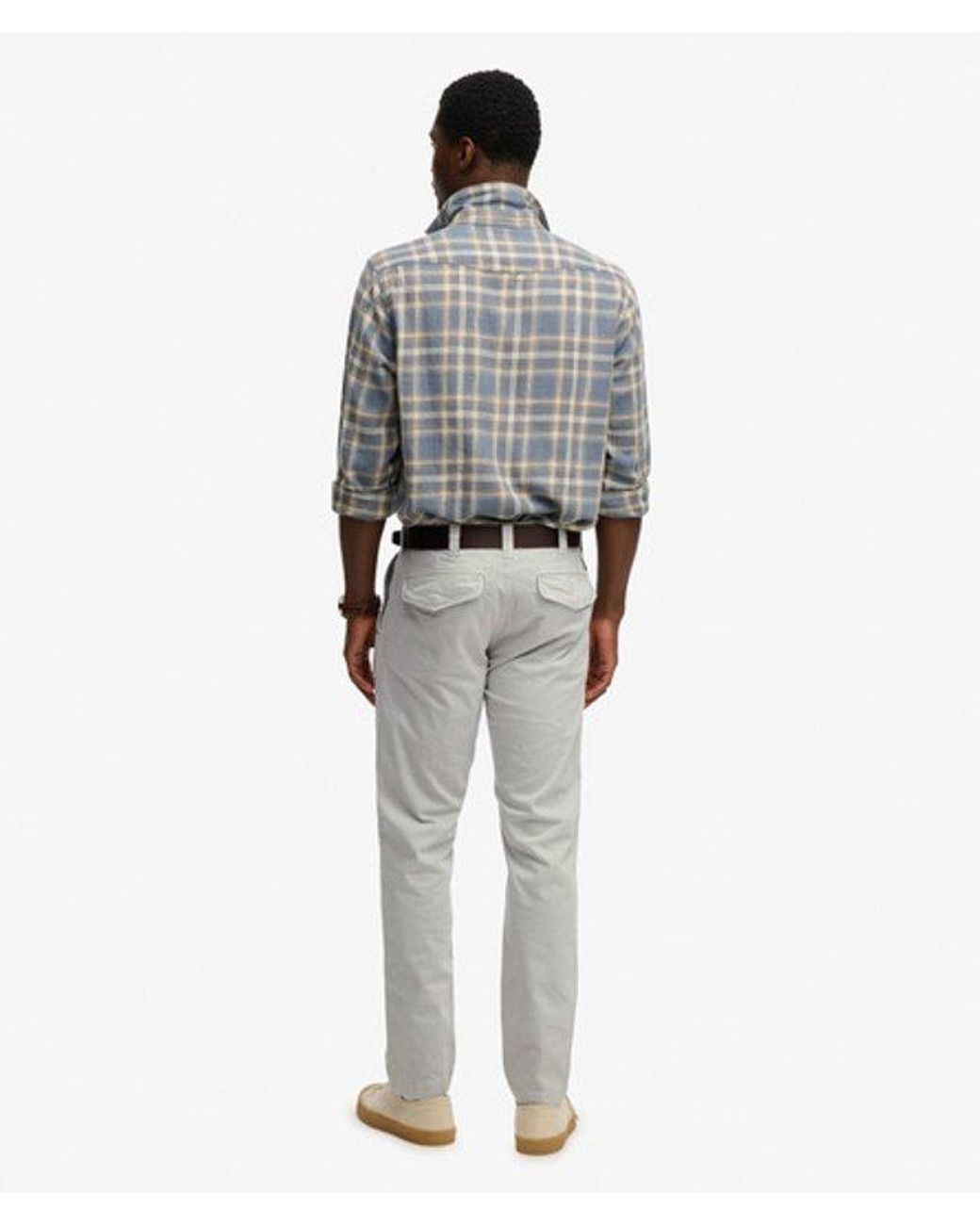 Superdry Gray & Co Utility Chino Trousers for men