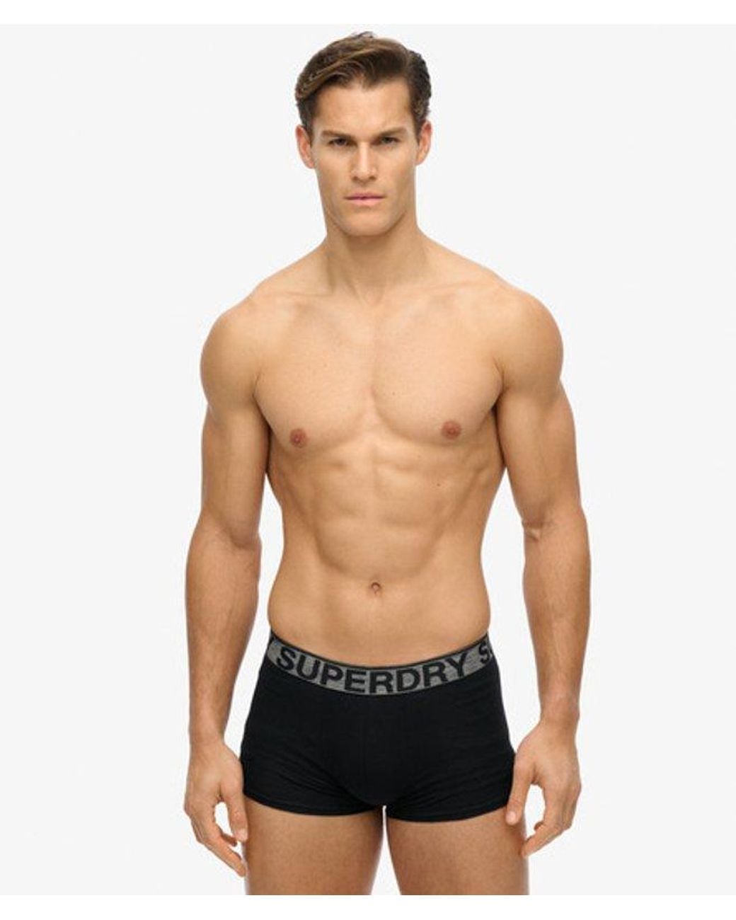Superdry Black & Co Trunk Triple Pack for men