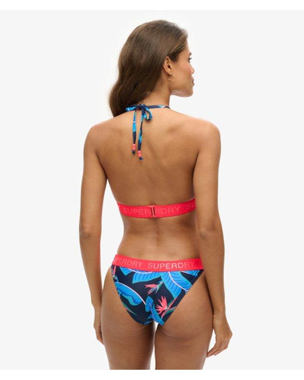 Superdry White & Co Logo Classic Bikini Briefs