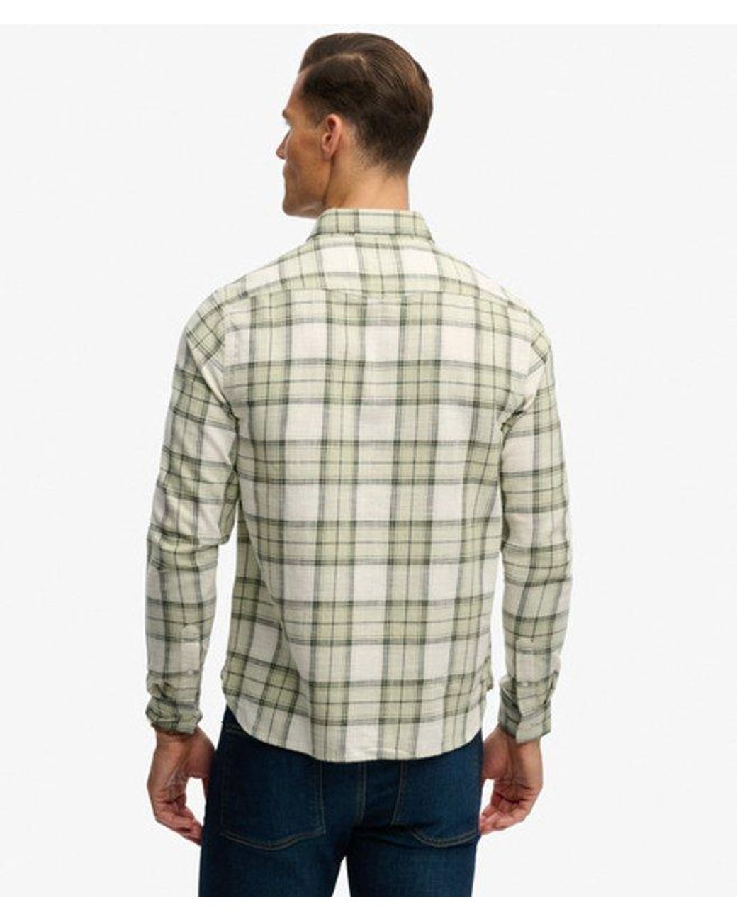Superdry Green & Co The Merchant Store - Lite Check Shirt for men