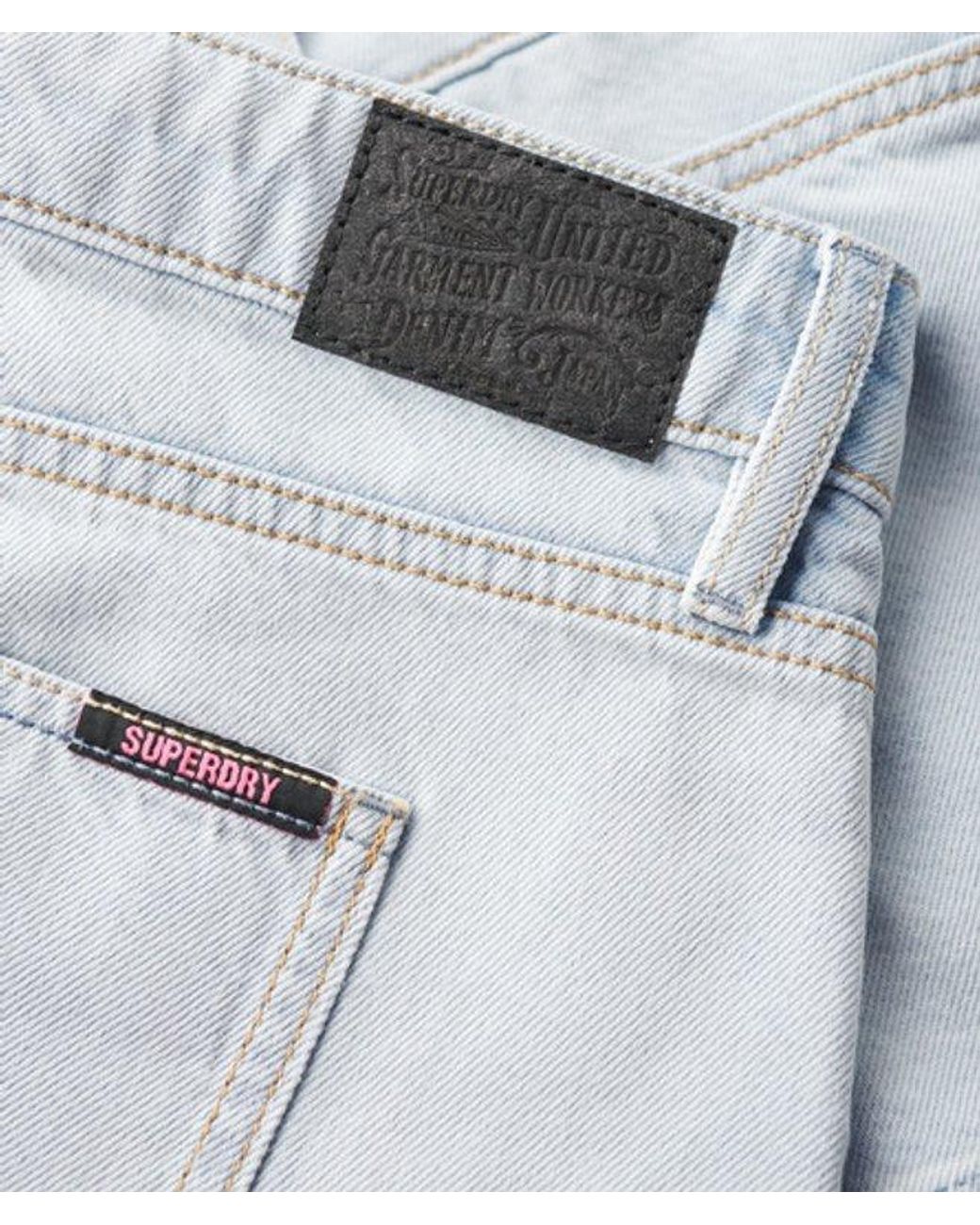 Superdry Blue & Co Denim Mini Skirt