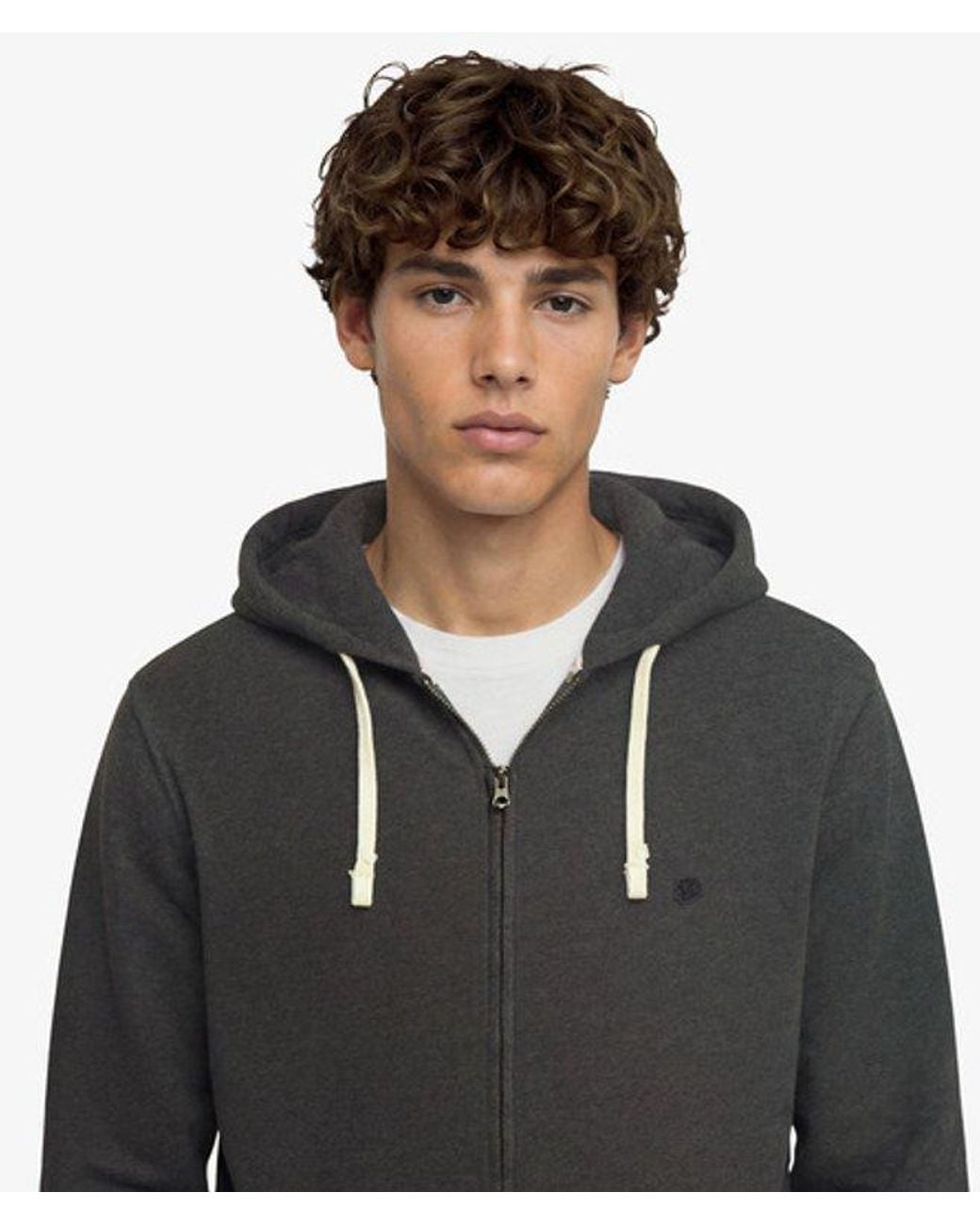 Superdry Gray & Co Monogram Embroidered Zip Hoodie for men