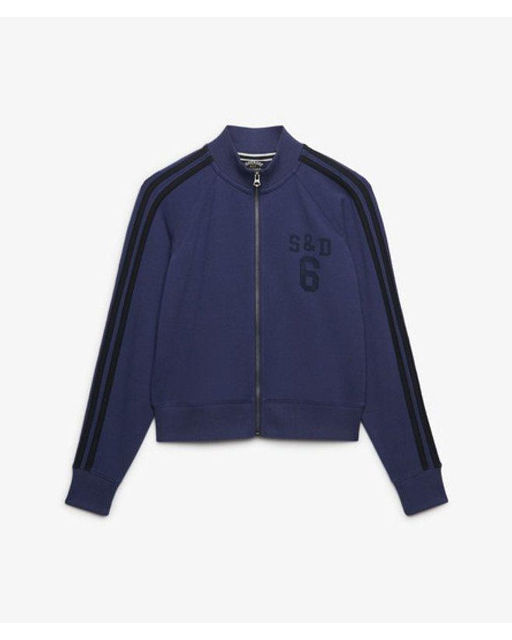 Superdry Blue & Co Athletic Essentials Zip Through Track Top